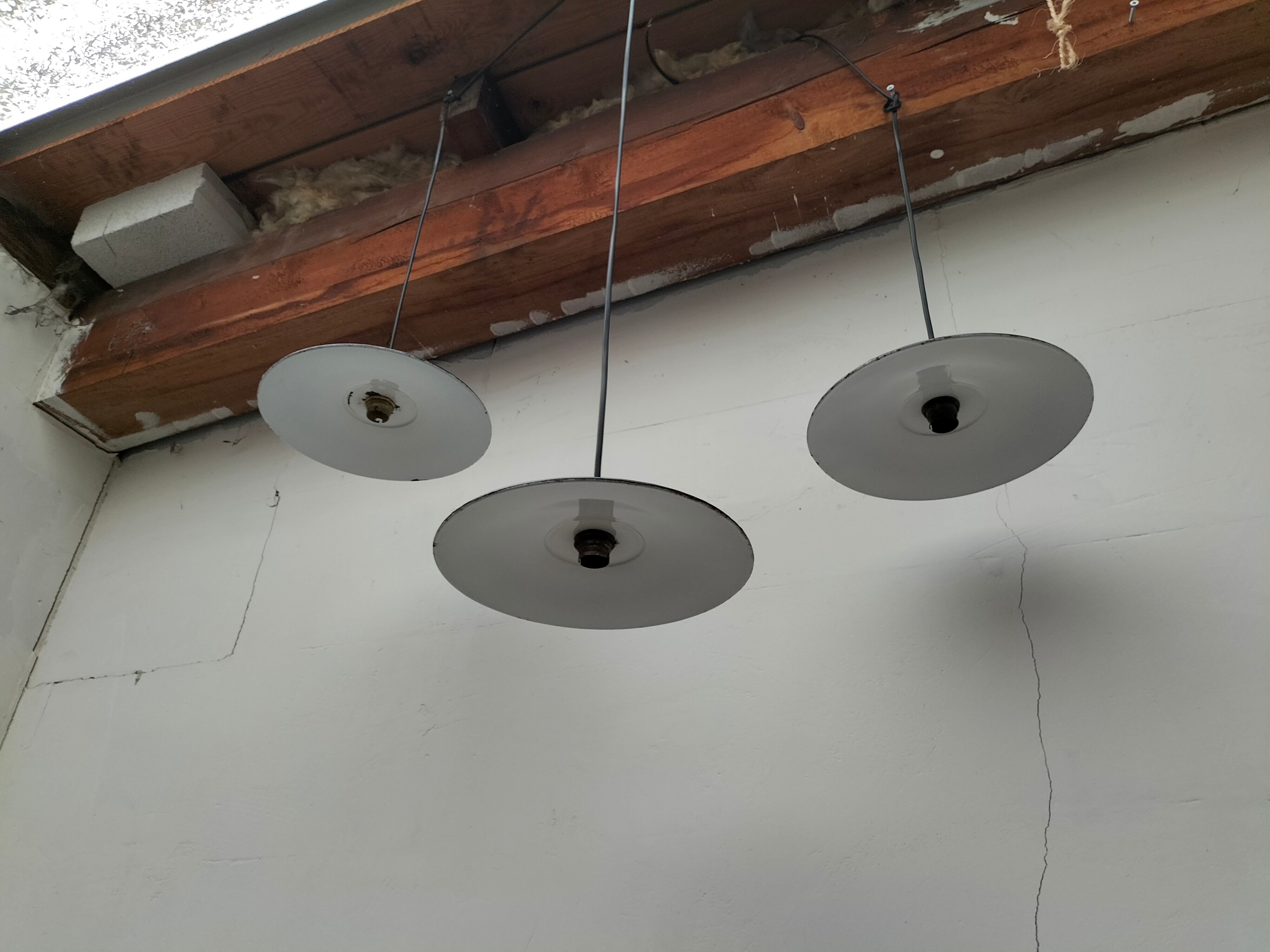 Lot of industrial lamps