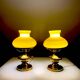 Art deco table lamps, Italy 1930s, set of two
