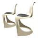 Pair of chairs model 290 designed by Steen Ostergaard for CADO, 1970.