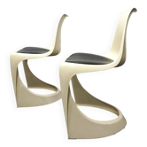 Pair of chairs model 290 designed by Steen Ostergaard for CADO, 1970.