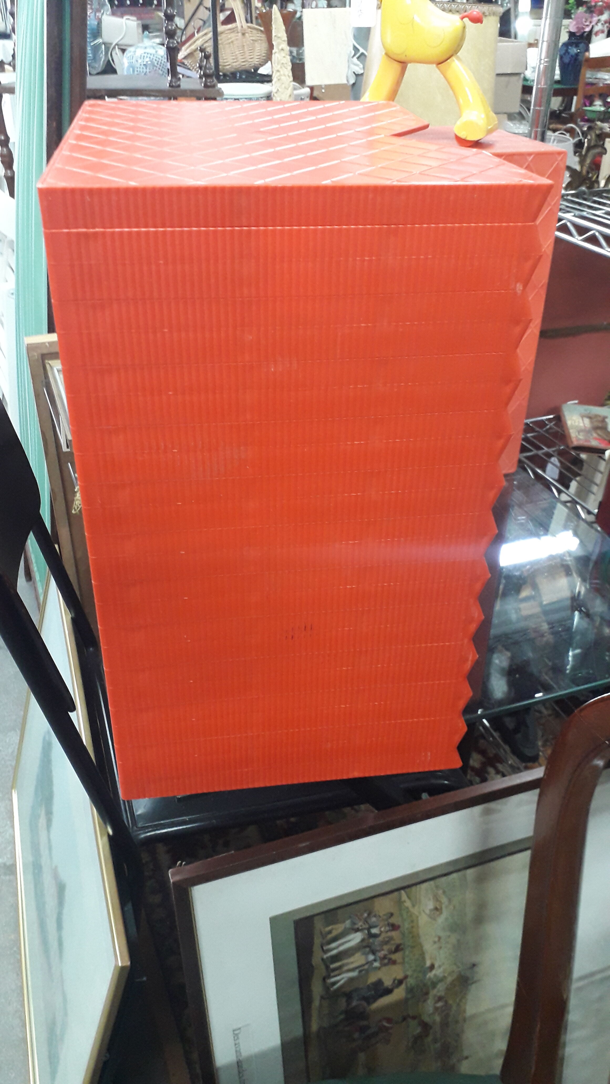 paper binder, sorter, briefcase