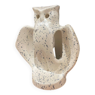 Ceramic owl lamp 1980