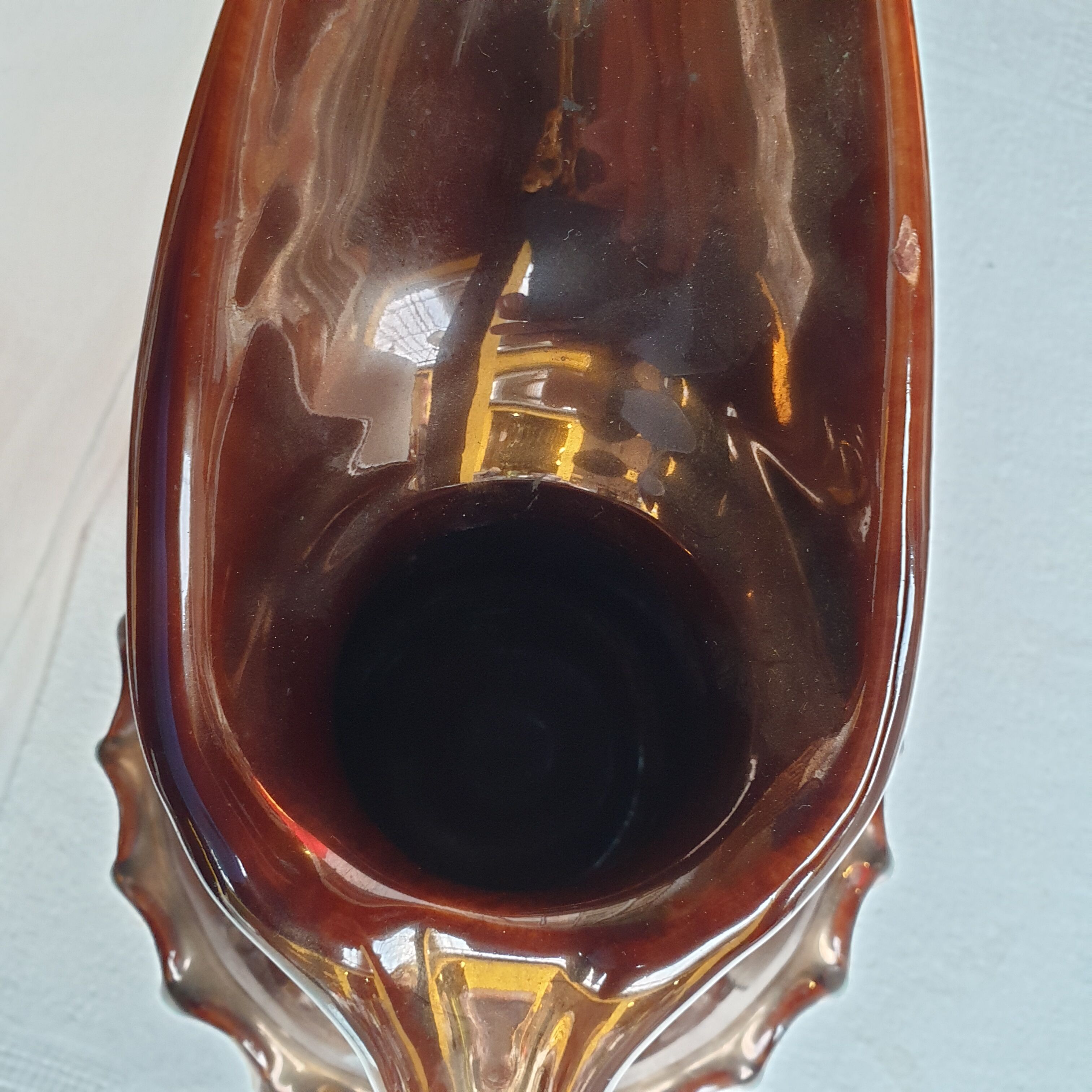 Vintage ceramic jug Vallauris signed Giraud from the 60's