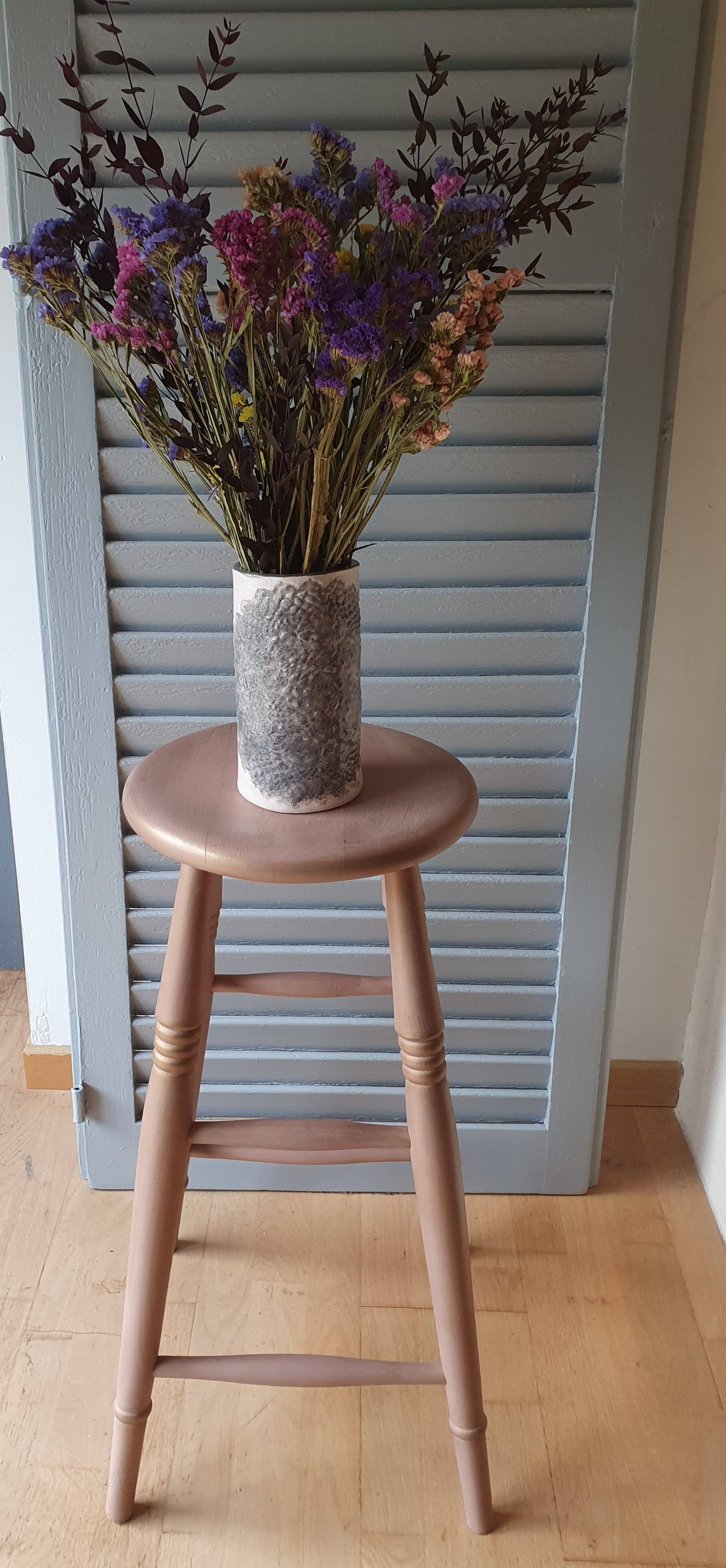 Tabouret de bar rénové