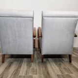 Fauteuils par Jindrich Halabala, 1940s, Set de 2