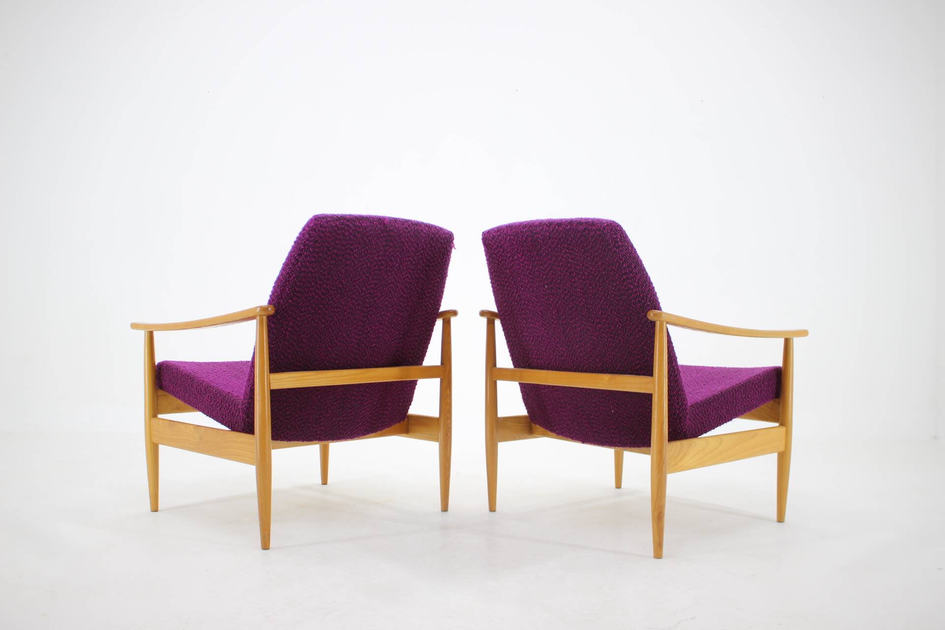 1960s Set of Two Armchairs, Czechoslovakia