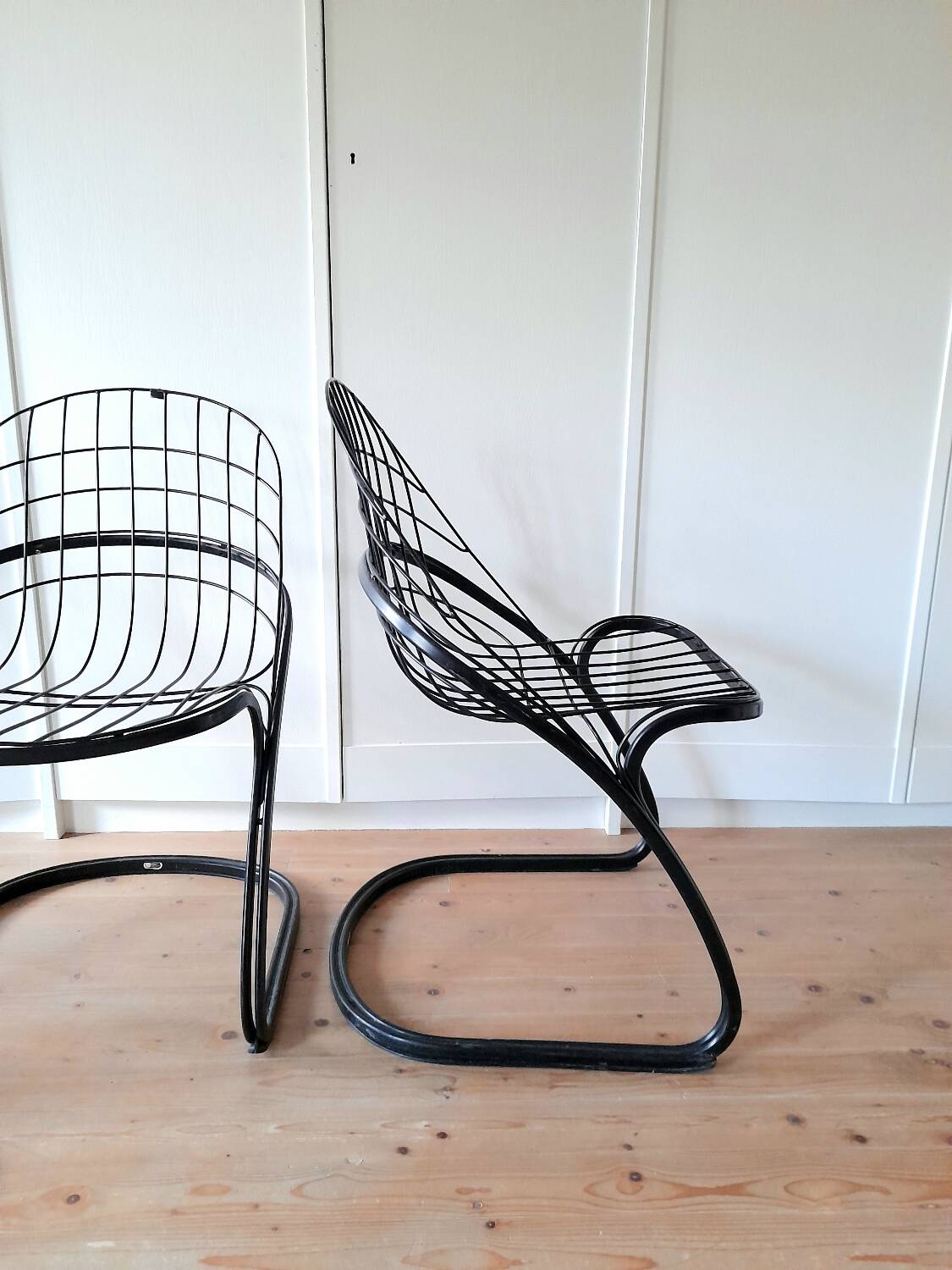 4 Sabrina chairs by Gastone Rinaldi for Thema