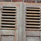 Old pair of wooden shutters 152 cm