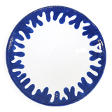Assiette moyenne - CINERARIA bordure bleue