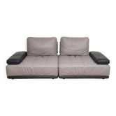 Two-tone leather sofa design – Very comfortable