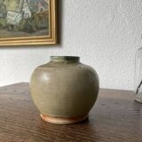 Small glazed ceramic vase