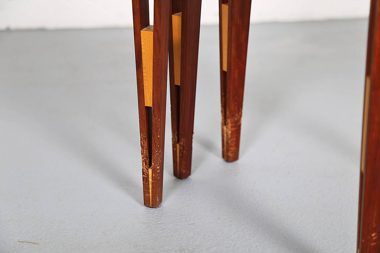 Rare Wooden Tomahawk Chair Masterpiece from the 90s