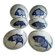 6 assiettes creuses chinoises vintage