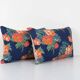 Set of 2 vintage Turkish cushion covers 61x41 cm