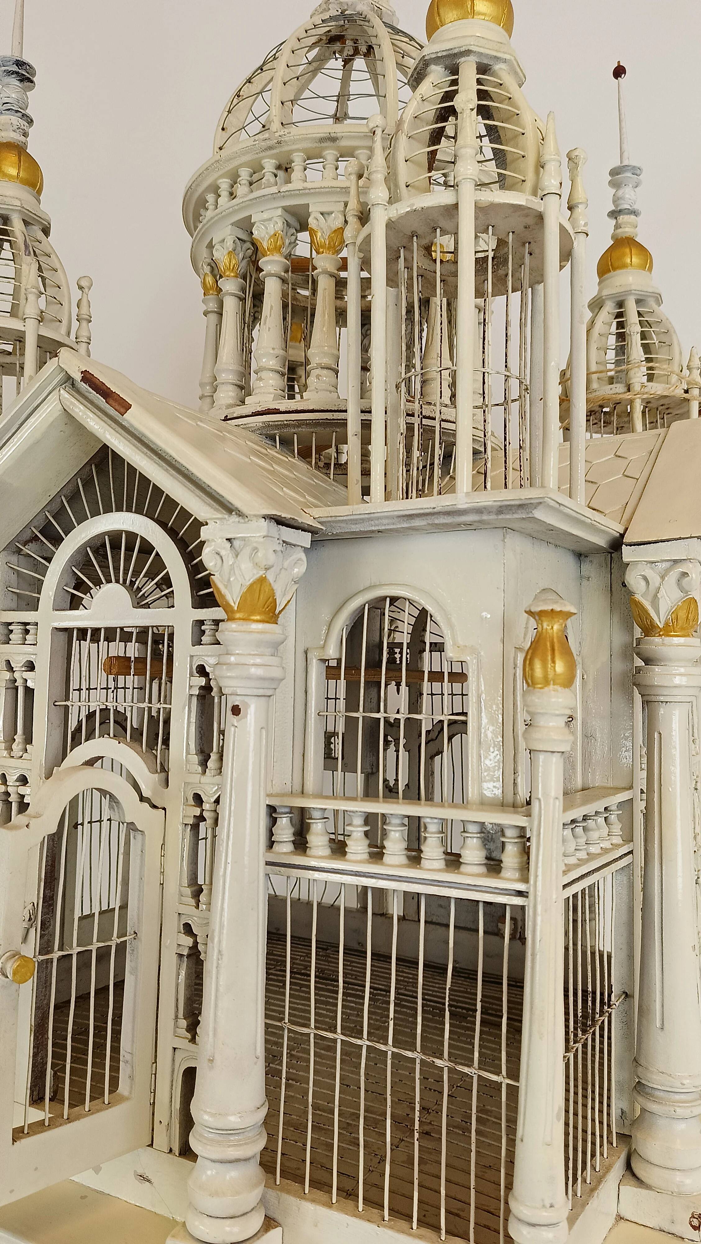 French Victorian midcentury birdcage