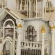 French Victorian midcentury birdcage