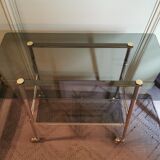 Rolling service 60s glass and brass