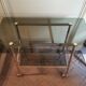Rolling service 60s glass and brass