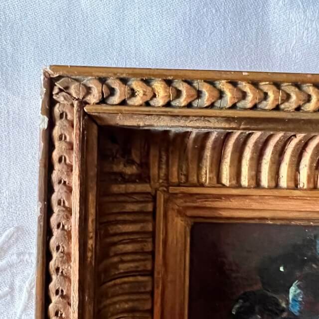 Still Life with Peaches and Black Grapes