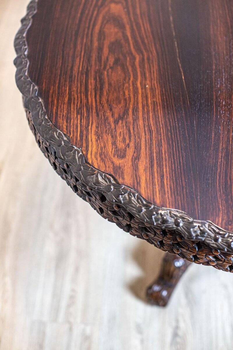 Vintage Rosewood Table, 1920s
