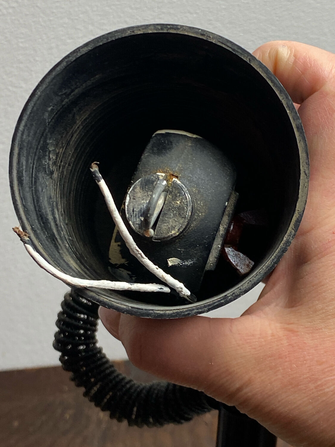 Glass pendant light, 1970s, Murano glass