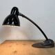 Industrial Black Enamel Bauhaus Desk Lamp, 1930s