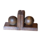 Pair of greenhouses delivers wooden balls art deco