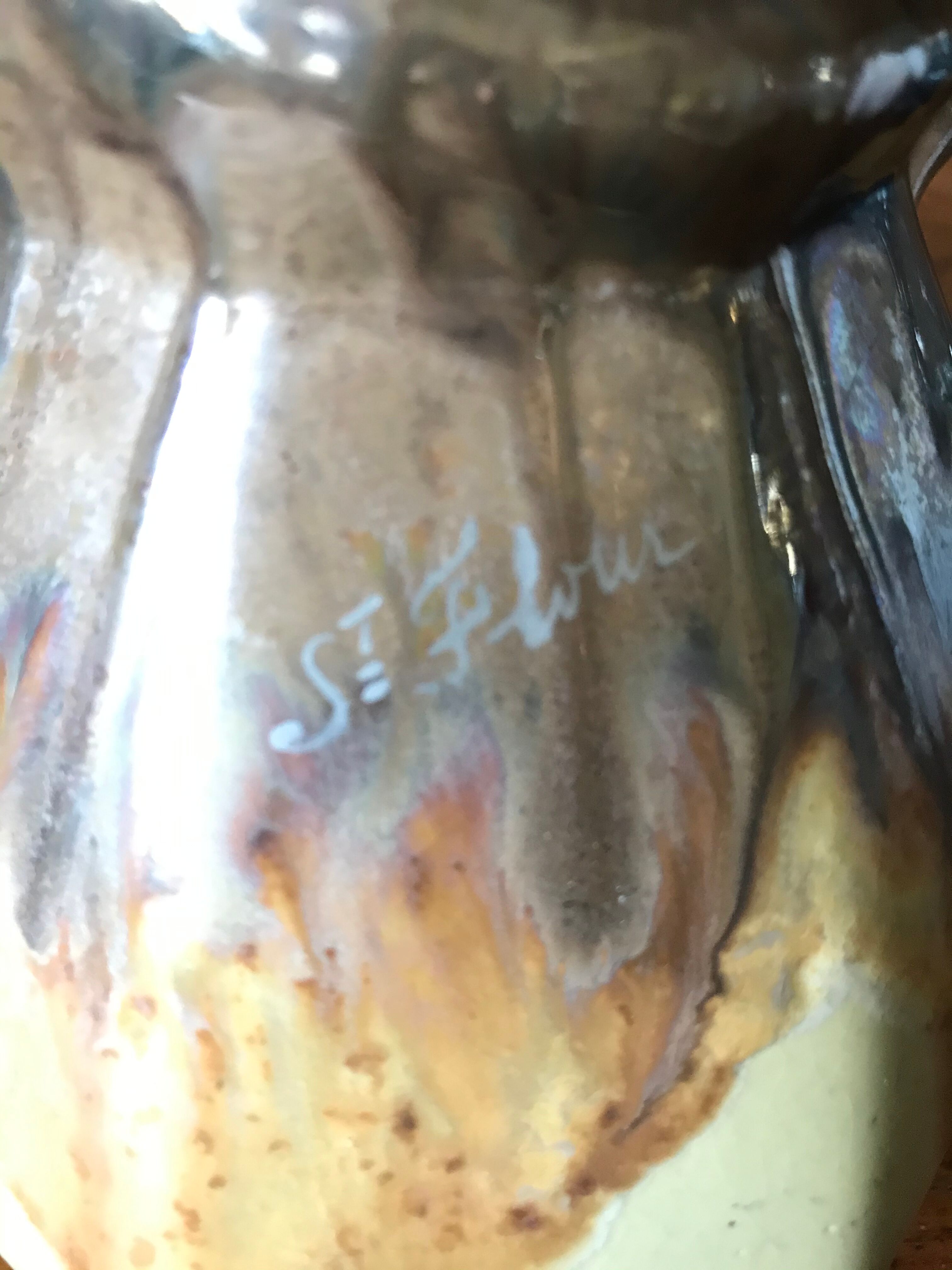 Vintage ceramic pitcher