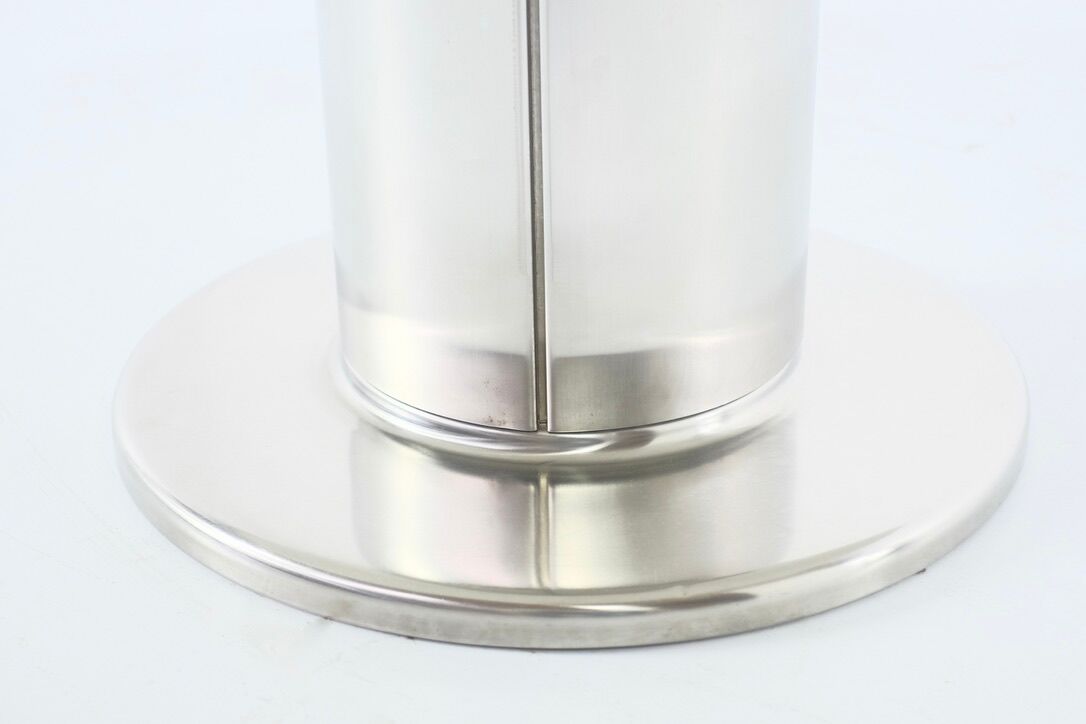 Table in laminate and aluminum Italy 1970s