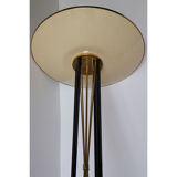 Vintage Italian floor lamp in metal and brass 1950