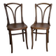 Lot de 2 chaises J & J Kohn