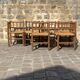 Corner wooden chair