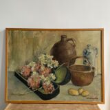 Old still life painting