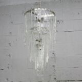Chandelier by Carlo Nason, edited by Mazzega, Murano, Italy, circa 1970