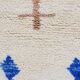 Berber mrirt wool rug measuring 250cmx150cm