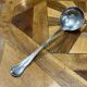 Christofle brand ladle in silver metal - Letter B on the back.