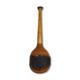 Jacaranda wood vase 1980s