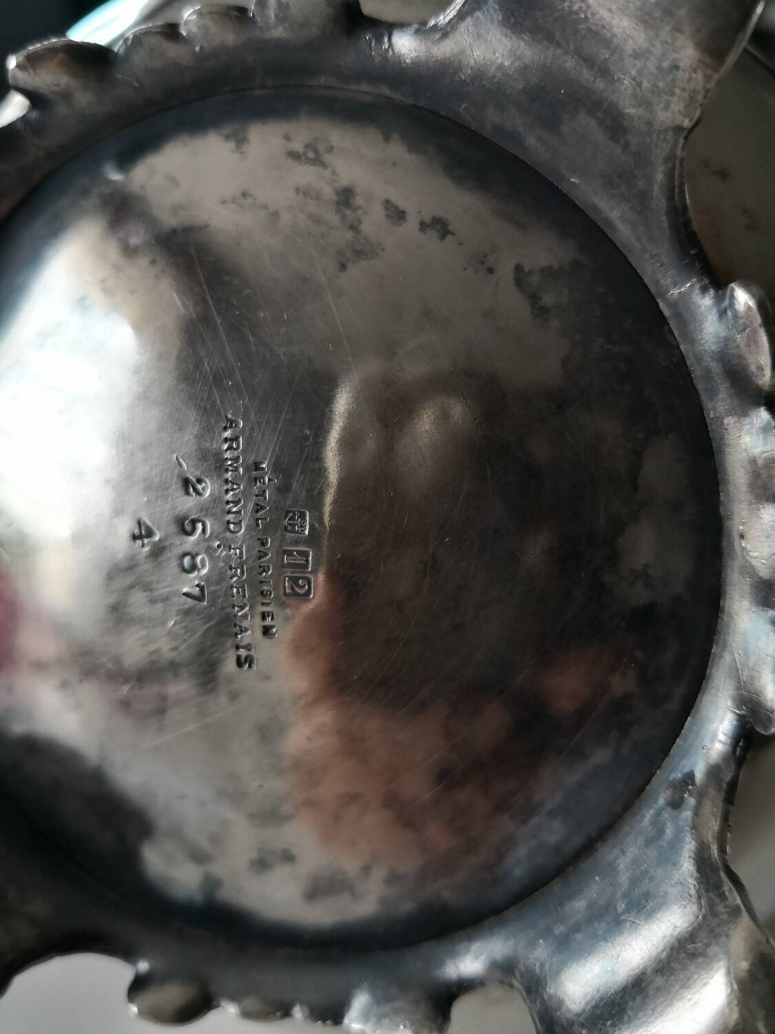 Teapot and sugar bowl Armand Frenais