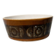 Glazed ceramic salad bowl 1970