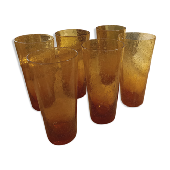 Biot blown glasses