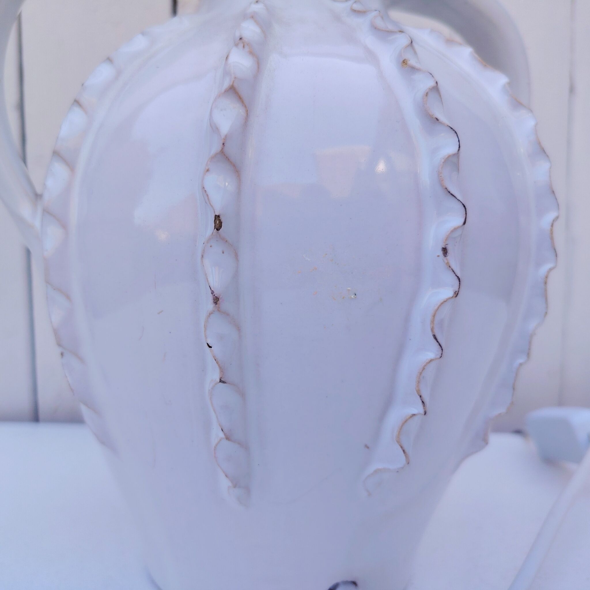 Lamp base, Malicorne jug, Emile Tessier