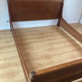 Cadre de lit 160x200cm style Louis Philippe