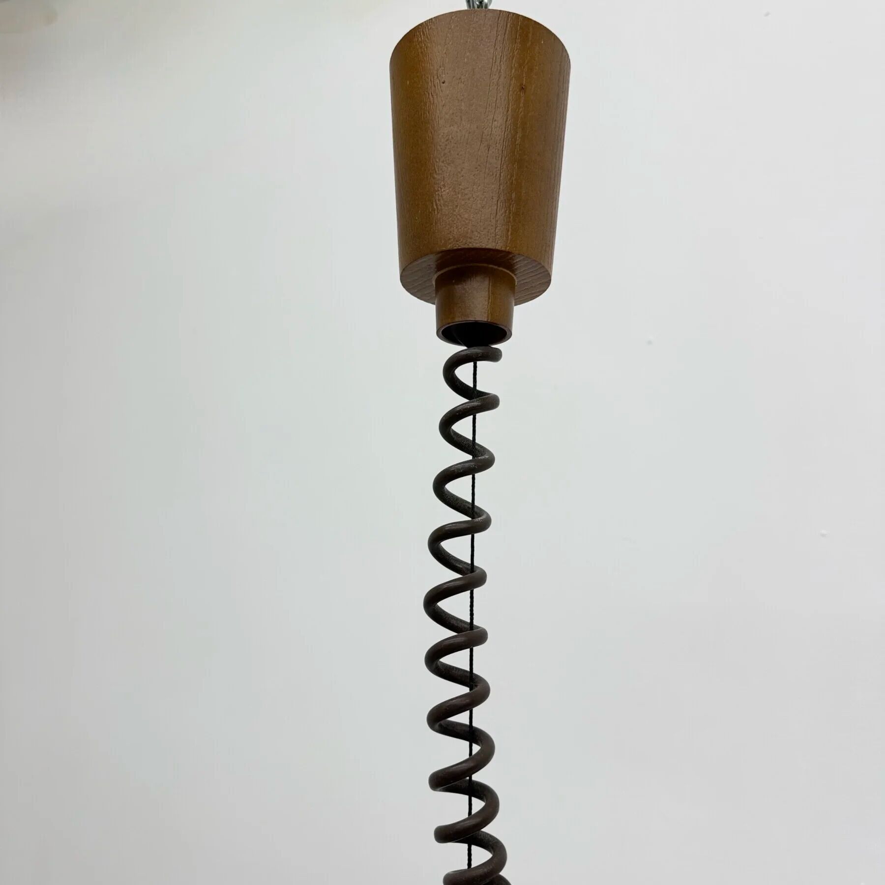 Mid-century space age pendant lamp Temde Leuchten, 1970s Germany