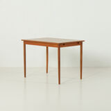 Small Danish teak drop leaf table, 1960s
