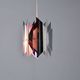 Tivoli Pendant Lamp by Simon Henningsen for Lyfa. Denmark 1962 (blk)