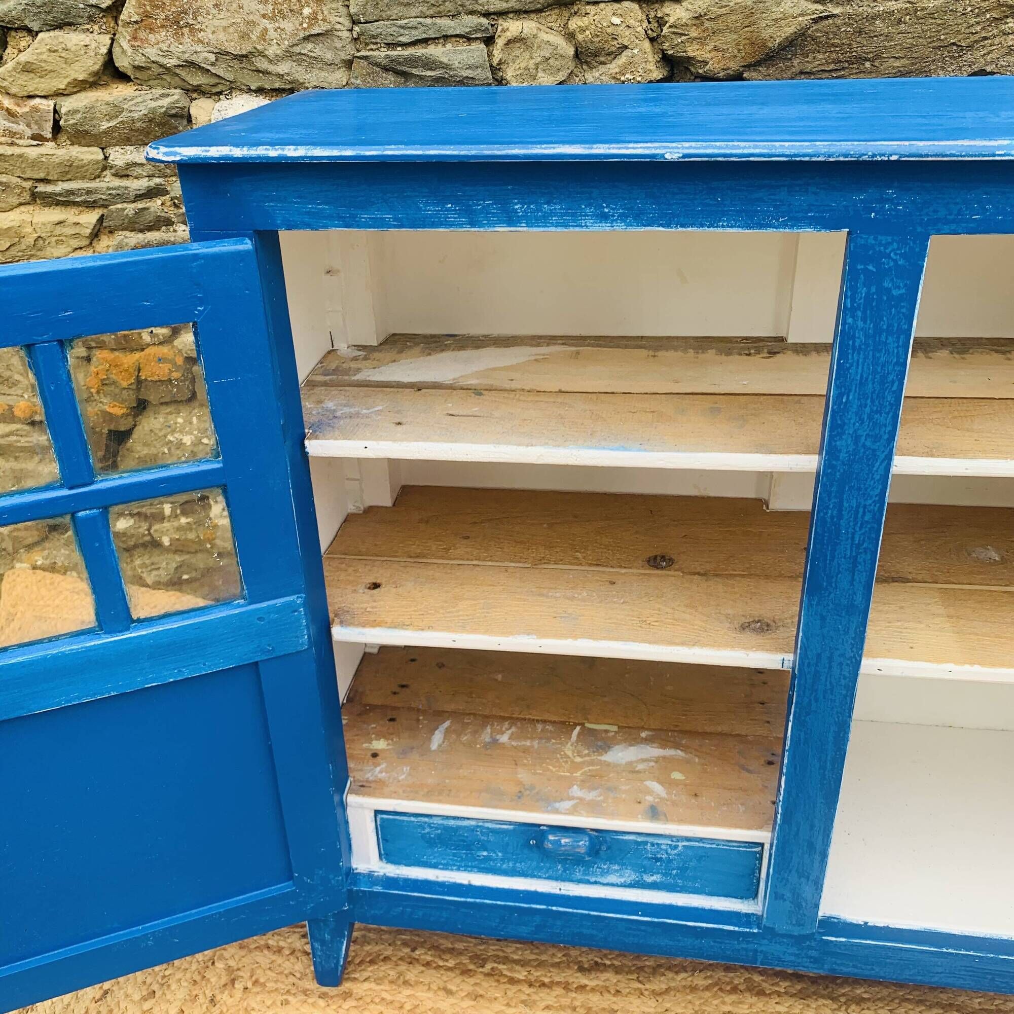 Parisian blue furniture