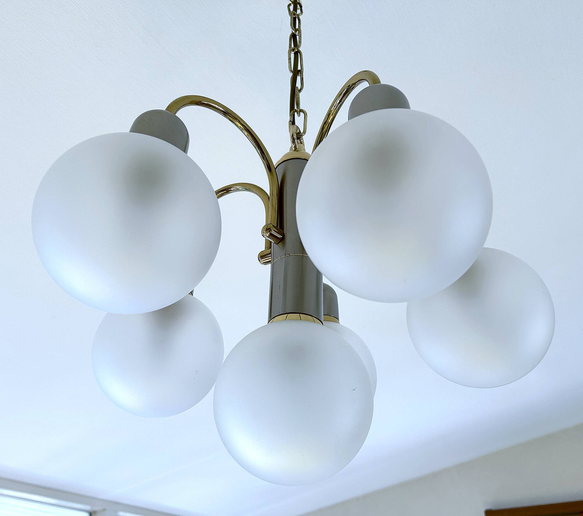 Vintage Space Age Pendant Light