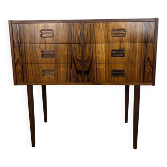 Danish rosewood chest of drawers