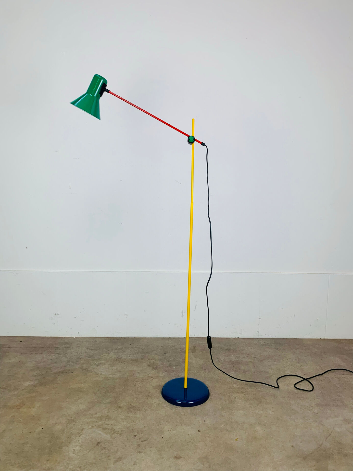 Veneta Lumi floor lamp in primary colours