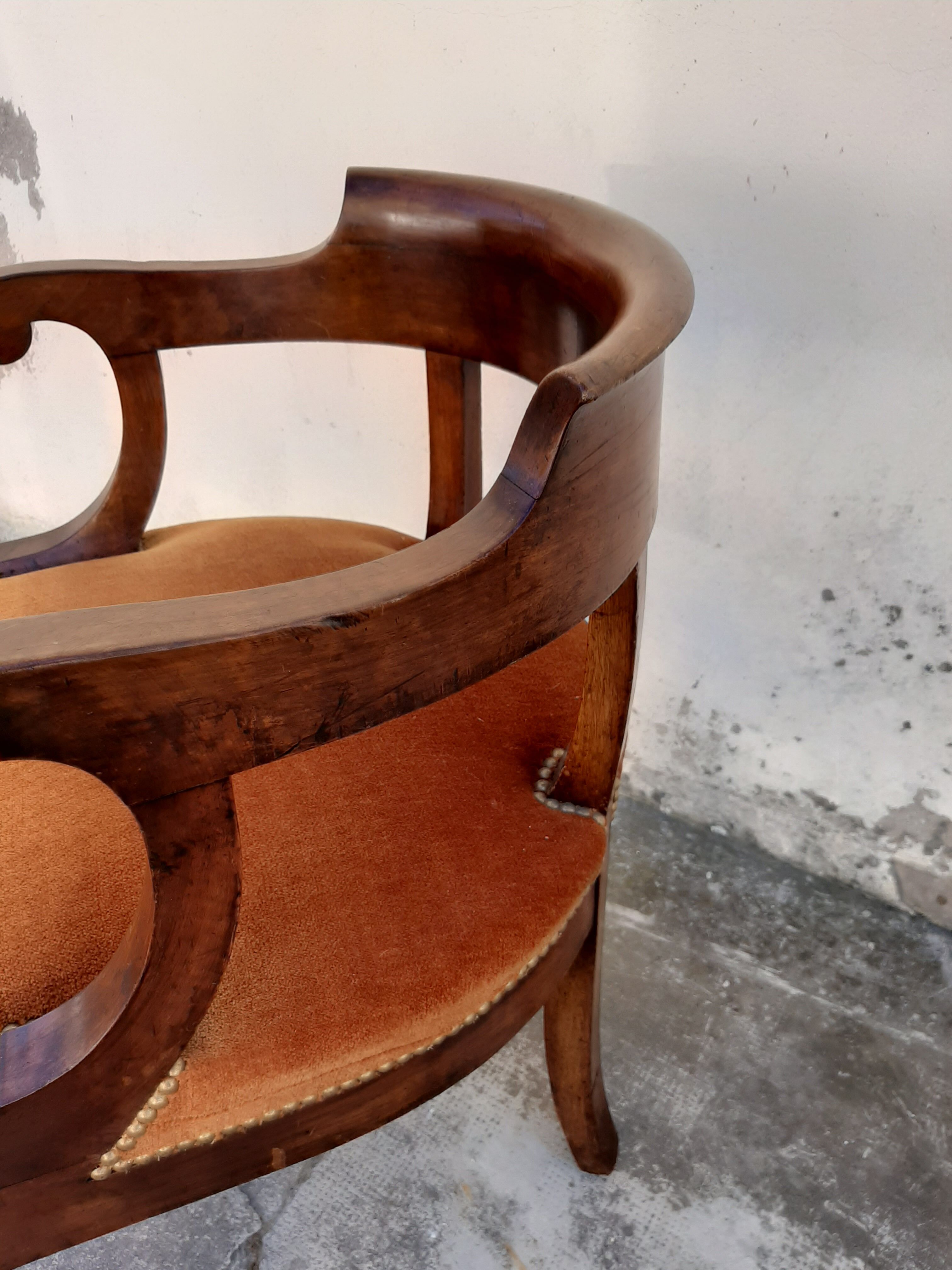 Fauteuil de bureau Louis Philippe 1900